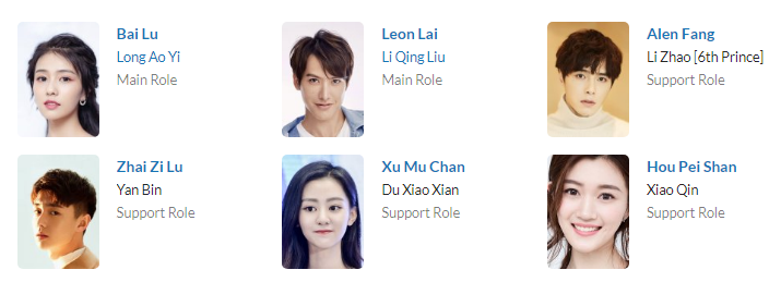 لیست بازیگران Jiu Liu Overlord 2020
